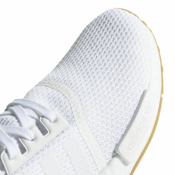 [D96635] Mens Adidas Nmd_R1 - White Gum - Picture 3 of 5